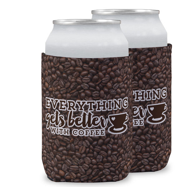Custom Coffee Addict Can Cooler (12 oz)