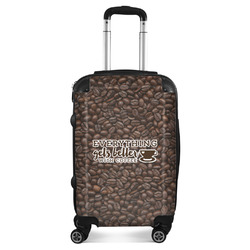 Coffee Addict Suitcase (Personalized)