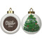 Coffee Addict Ceramic Christmas Ornament - X-Mas Tree (APPROVAL)