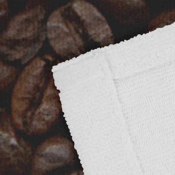 Coffee Addict Close up of Fabric