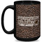 Coffee Addict Coffee Mug - 15 oz - Black Full