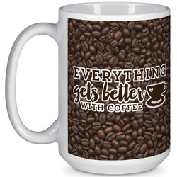 Coffee Addict 15 Oz Coffee Mug - White