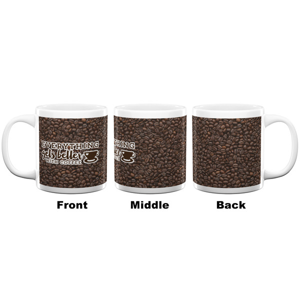 Coffee Addict Coffee Mug - 20 oz - White APPROVAL