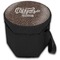 Coffee Addict 2 Collapsible Personalized Cooler & Seat (Closed)