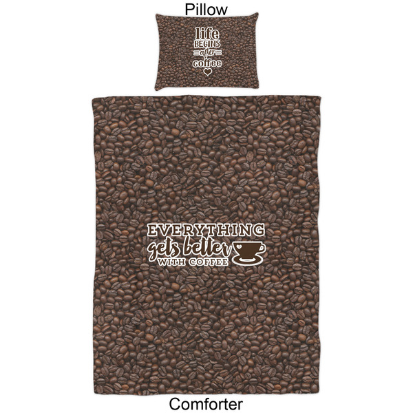 Coffee Addict Comforter Set - Twin - Approval