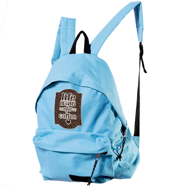 Coffee Addict Custom Shape Iron On Patches - XL single APPROVAL