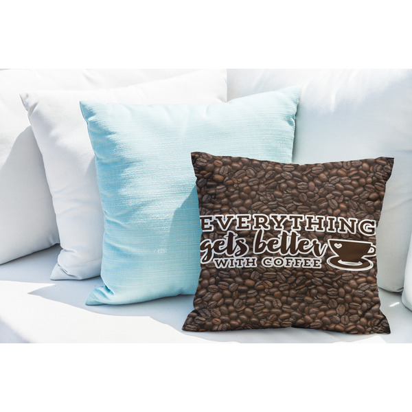 Coffee Addict Decorative Pillow Case - LIFESTYLE 2