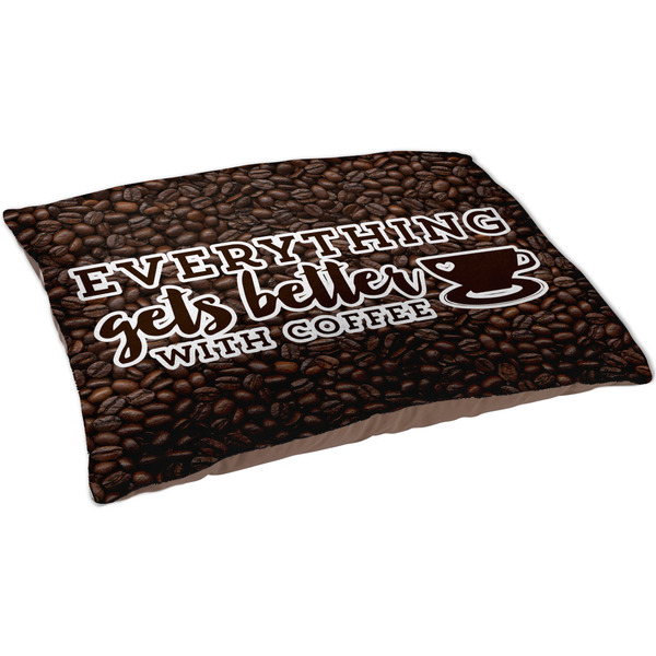 Coffee Addict Dog Bed - Large