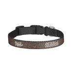 Coffee Addict Dog Collar - Large (Personalized)