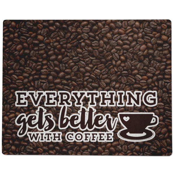 Coffee Addict Dog Food Mat - Large without Bowls
