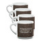 Coffee Addict Double Shot Espresso Cups - Set of 4