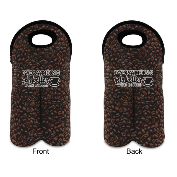 Coffee Addict Double Wine Tote - APPROVAL (new)