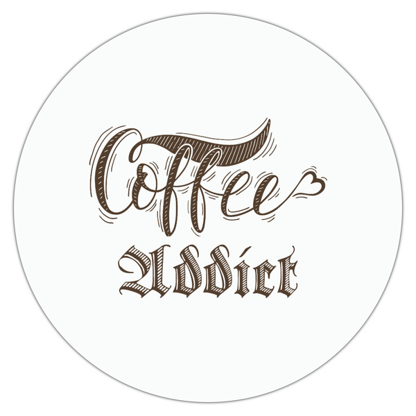Coffee Addict Drink Topper - Large - Single