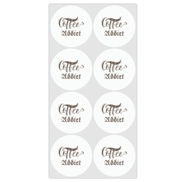 Coffee Addict Drink Topper - Medium - Set of 12