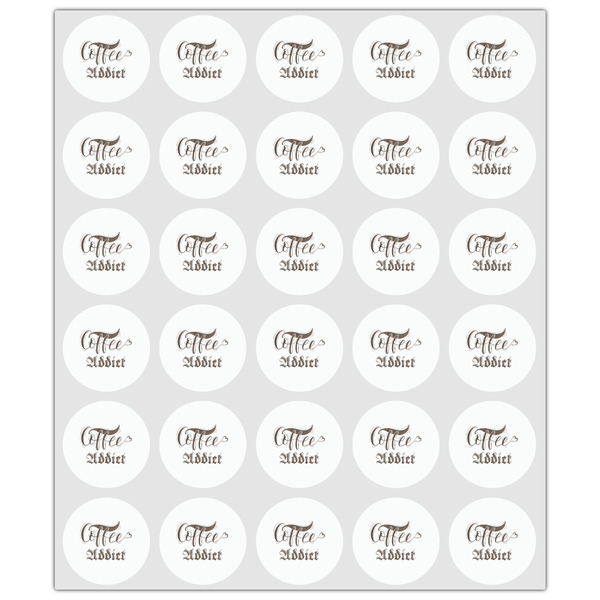 Coffee Addict Drink Topper - XSmall - Set of 30