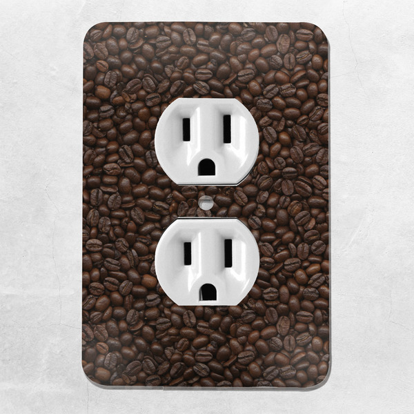 Coffee Addict Electric Outlet Plate - LIFESTYLE