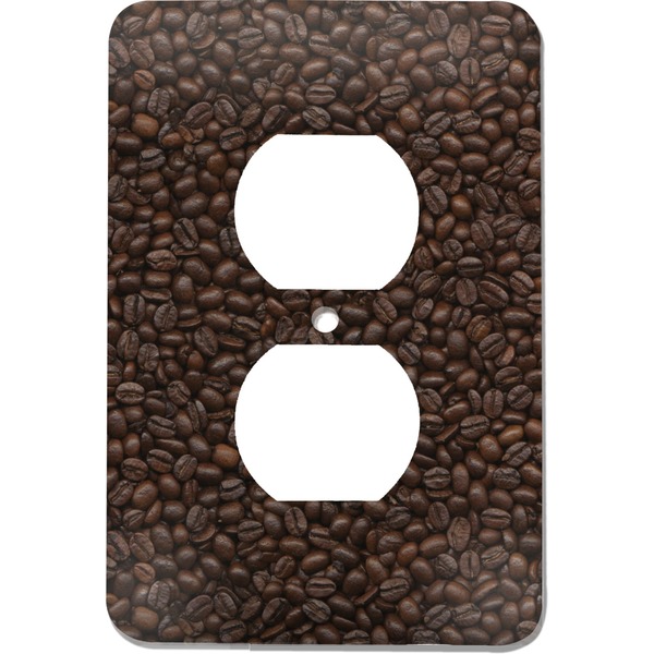 Custom Coffee Addict Electric Outlet Plate