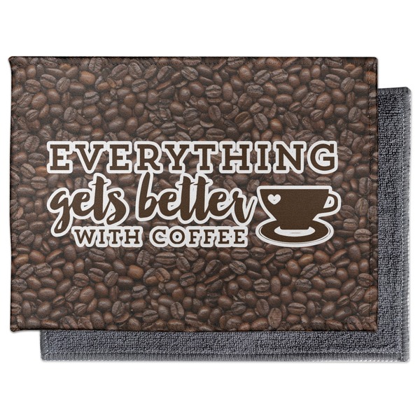 Coffee Addict Electronic Screen Wipe - Flat
