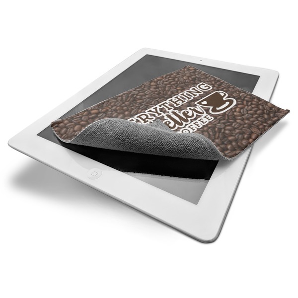 Coffee Addict Electronic Screen Wipe - iPad