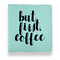 Coffee Addict Leather Binder - 1" - Teal