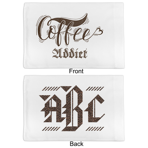 Coffee Addict Full Pillow Case - APPROVAL (partial print)