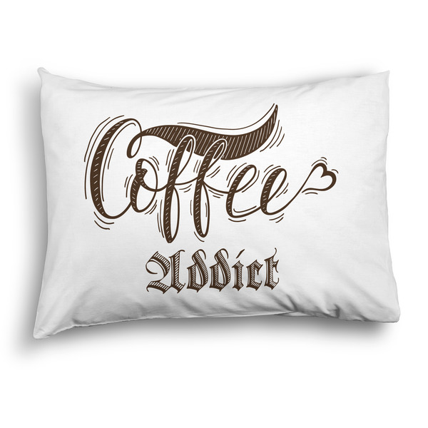Custom Coffee Addict Pillow Case - Standard - Graphic