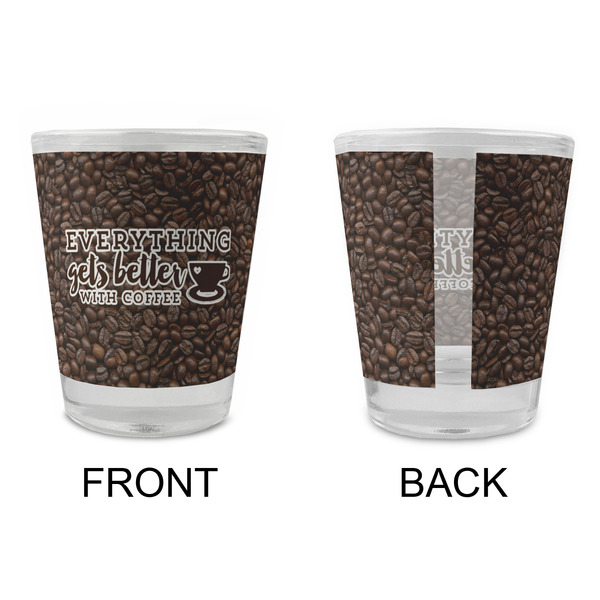 Coffee Addict Glass Shot Glass - Standard - APPROVAL
