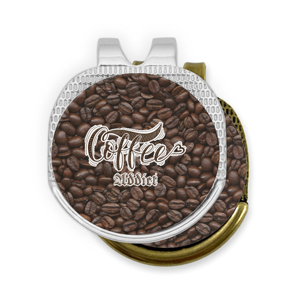 Coffee Addict Golf Ball Marker Hat Clip - PARENT/MAIN
