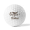 Coffee Addict Golf Balls - Generic - Set of 12 - FRONT