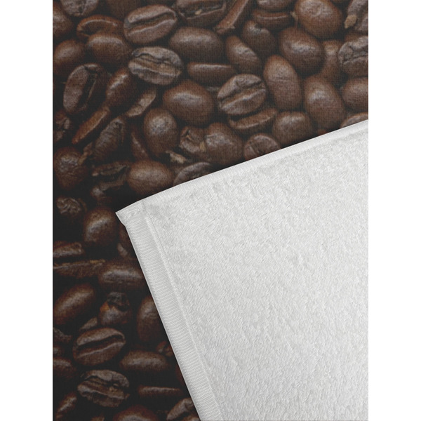 Coffee Addict Golf Towel - Detail