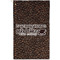 Coffee Addict Golf Towel (Personalized) - APPROVAL (Small Full Print)