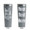 Coffee Addict Grey RTIC Everyday Tumbler - 28 oz. - Front and Back
