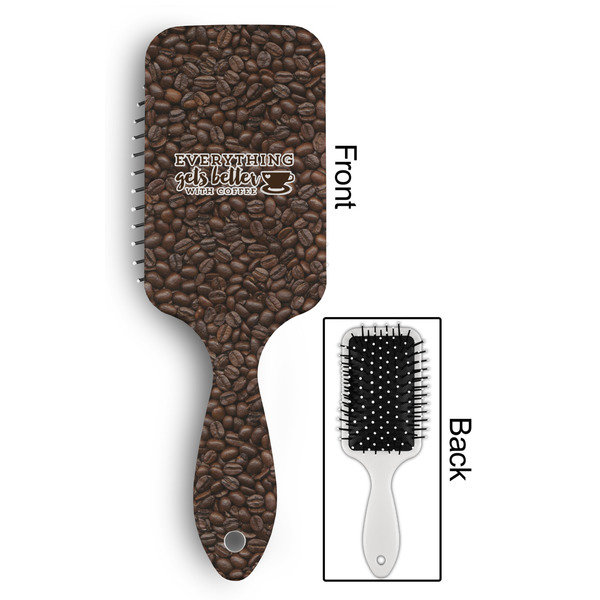 Coffee Addict Hair Brush - Approval