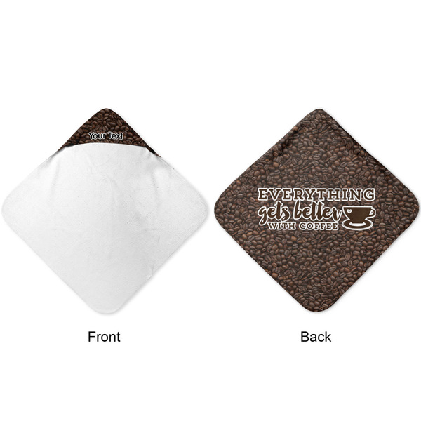 Coffee Addict Hooded Baby Towel- Approval