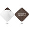 Coffee Addict Hooded Baby Towel- Approval