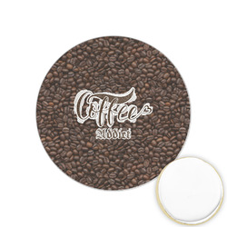 Coffee Addict Printed Cookie Topper - 1.25"