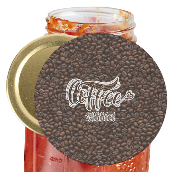 Custom Coffee Addict Jar Opener