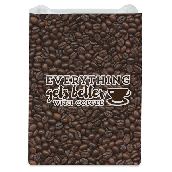 Coffee Addict Jewelry Gift Bag - Gloss - Front