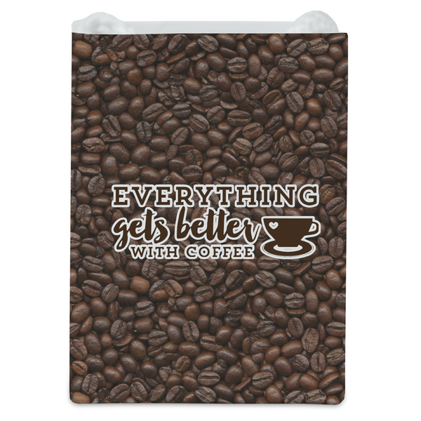 Coffee Addict Jewelry Gift Bag - Matte - Front