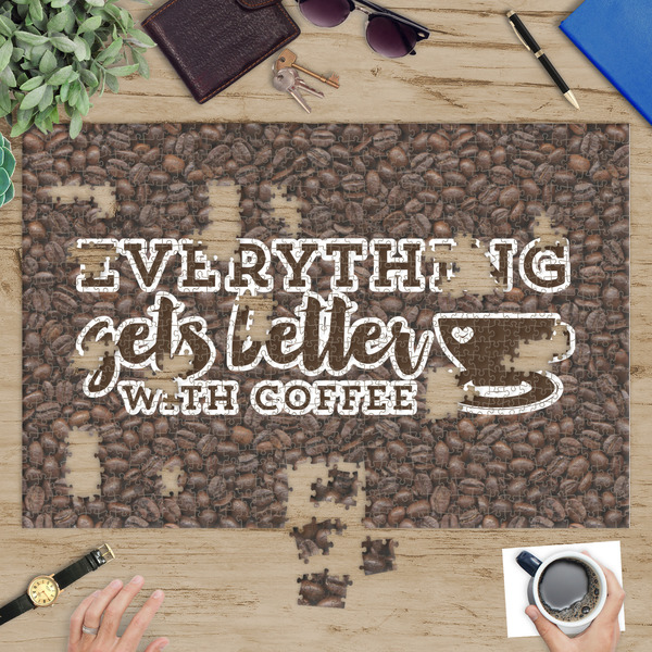 Coffee Addict Jigsaw Puzzle 1014 Piece - In Context