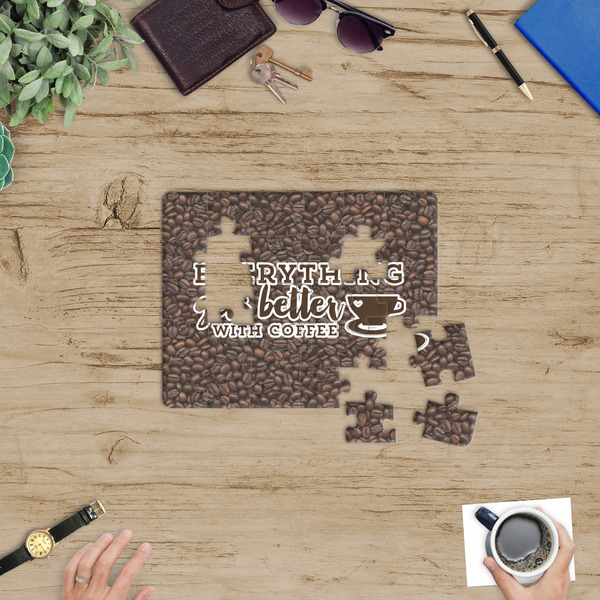 Coffee Addict Jigsaw Puzzle 30 Piece - In Context