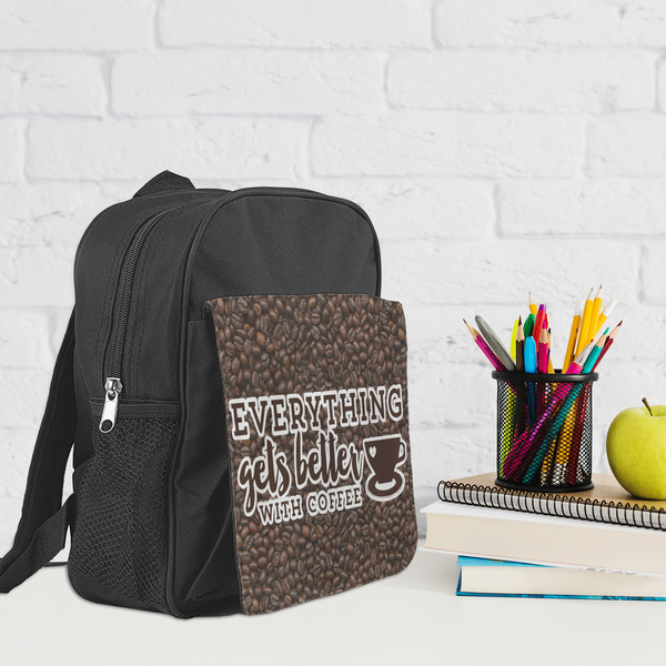 Coffee Addict Kid's Backpack - Lifestyle