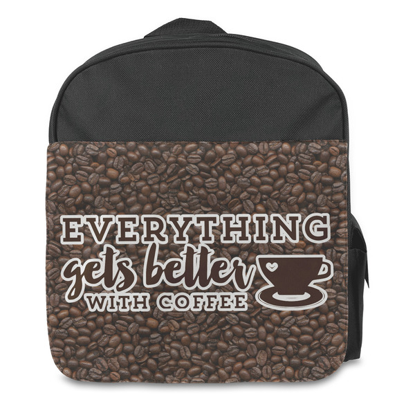 Coffee Addict Kids Backpack - Front