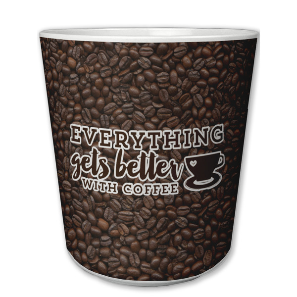 Custom Coffee Addict Plastic Tumbler 6oz