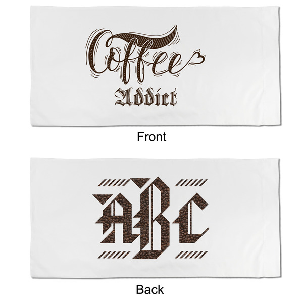 Coffee Addict King Pillow Case - APPROVAL (partial print)