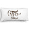 Coffee Addict King Pillow Case - FRONT (partial print)