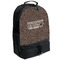 Coffee Addict Large Backpack - Black - Angled View