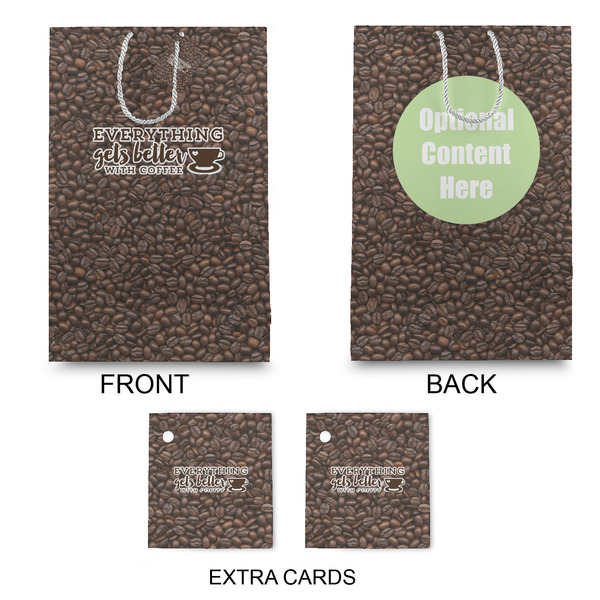 Coffee Addict Large Gift Bag - Approval