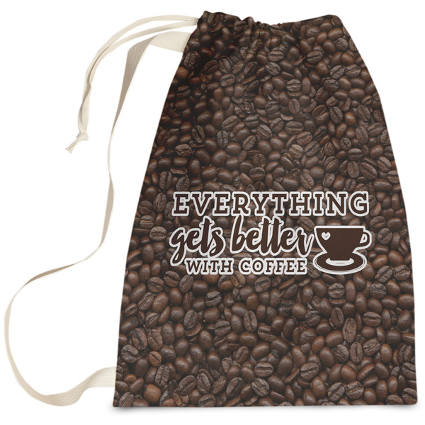 Custom Coffee Addict Laundry Bag