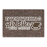 Coffee Addict Large Rectangle Car Magnet